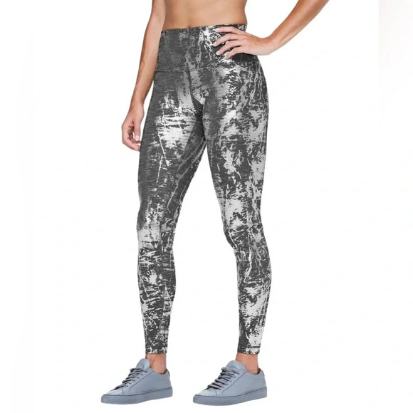 lululemon athletica Pants - Lululemon Wunder Under Hi-Rise Tight Brindle Foil 28 W5BIHS Crinkle Heather 6